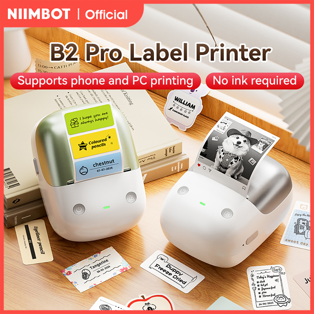 Commercial Printing Dpi - Niimbot 300 DPI Label Printer Red
