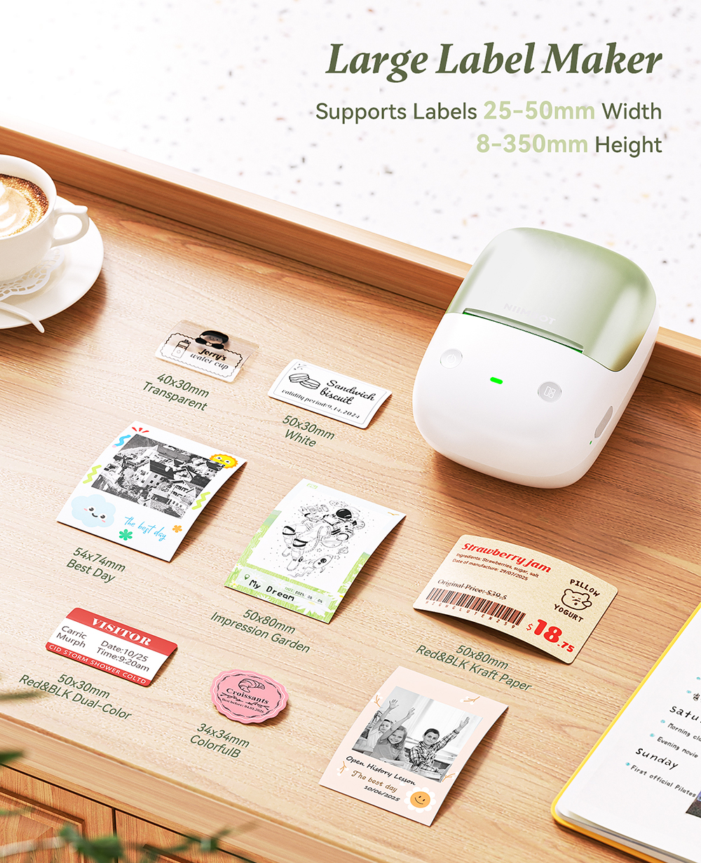 Niimbot 300 DPI Label Printer  - Commercial Printing Dpi avaliação e preço