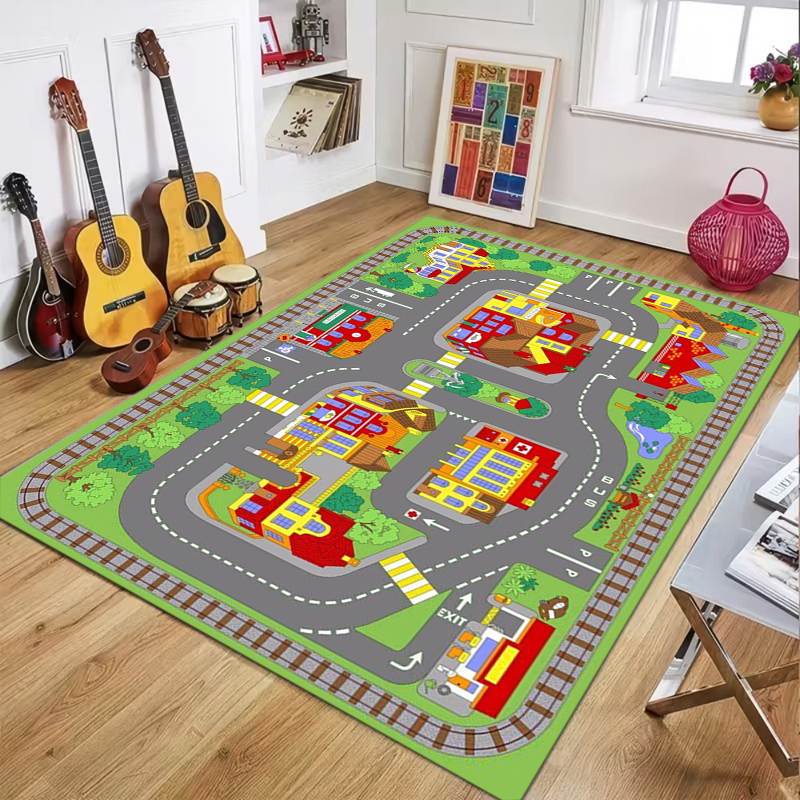 Kids City Road Map Print Non S - Commercial Road Printing avaliação e preço
