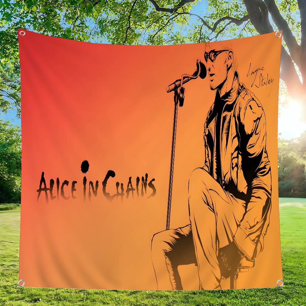Retro Music Alice In Chains Ad - Commercial Printing Company avaliação e preço