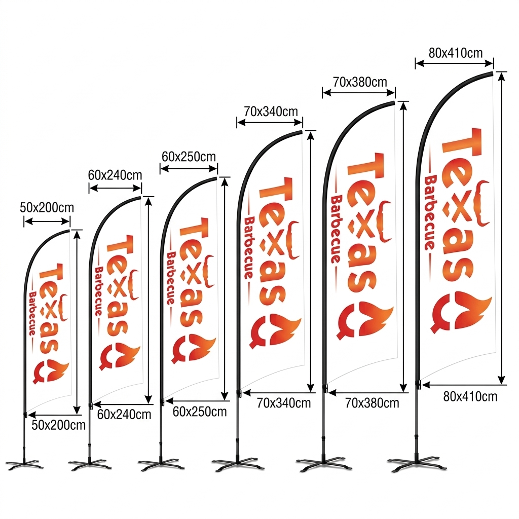 Customized single-edged flags, - Commercial Printing Images avaliação e preço