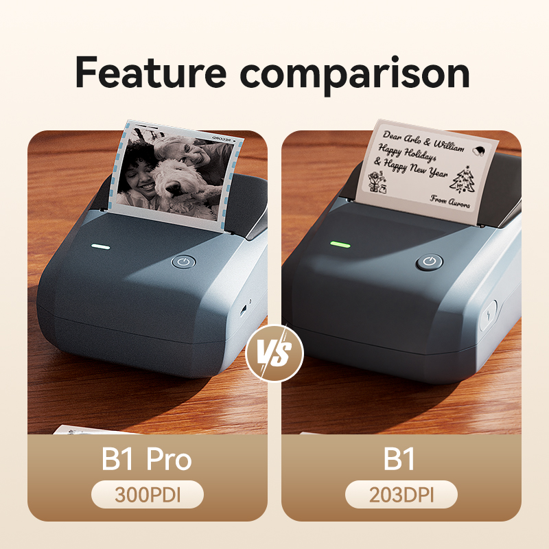 Niimbot B1 Pro Label Printer 3 - Commercial Printing Dpi avaliação e preço