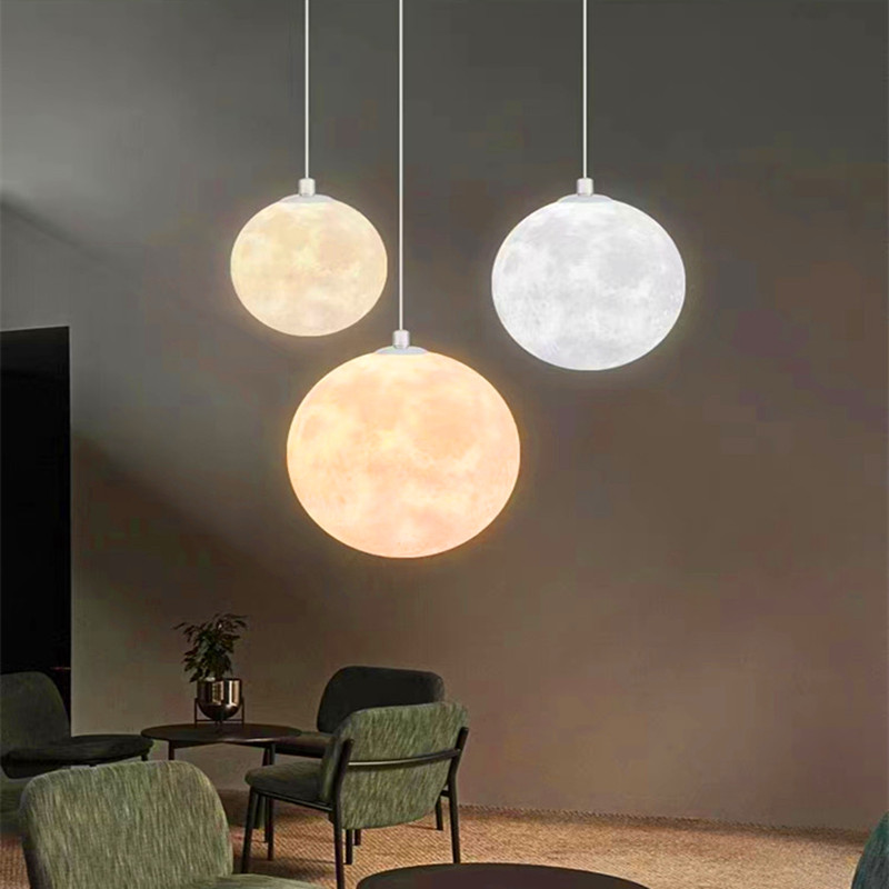 3D Printing Moon Chandelier Si - Commercial Road Printing avaliação e preço