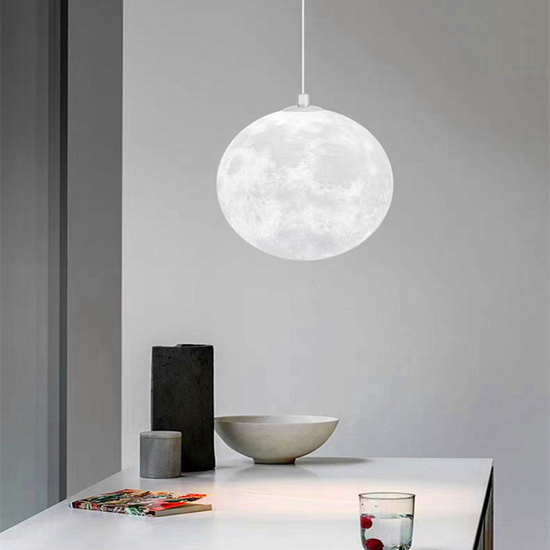 3D Printing Moon Chandelier Si - Commercial Road Printing avaliação e preço