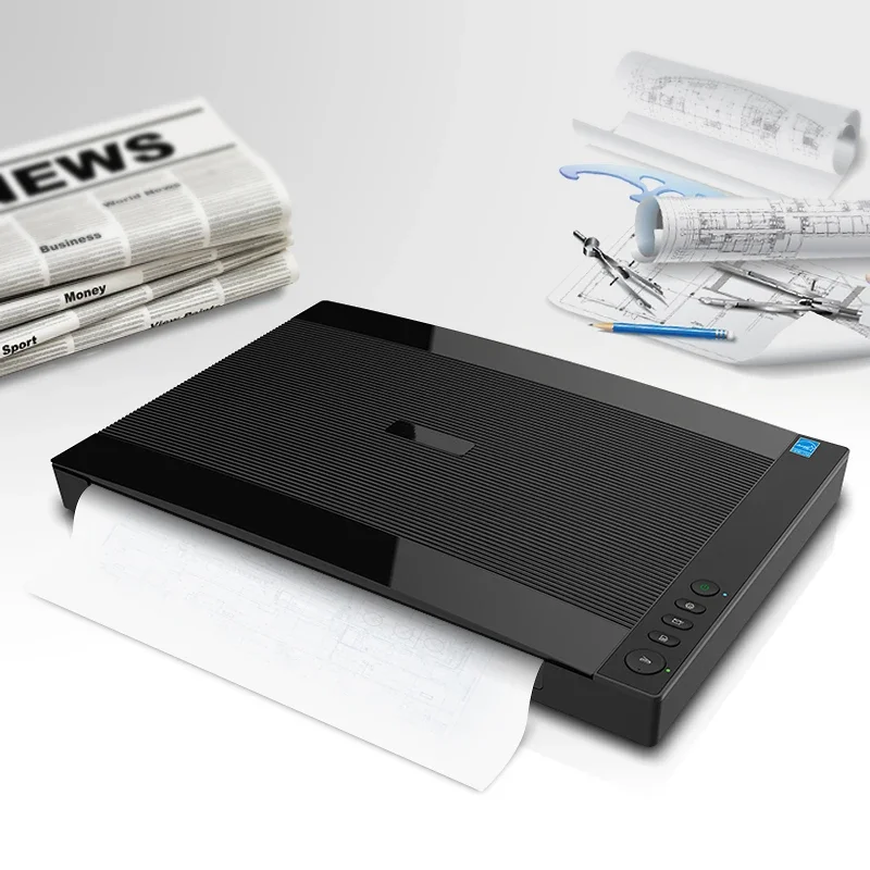 2400 Dpi Commercial A3 Flatbed - Commercial Printing Dpi avaliação e preço